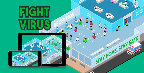 Fight Virus – HTML5 Game