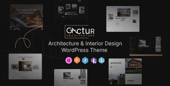 Gactur – Architecture  Interior Design WordPress Theme