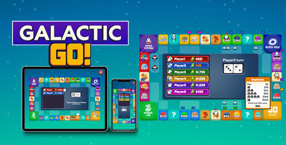 Galactic Go – HTML5 Game
