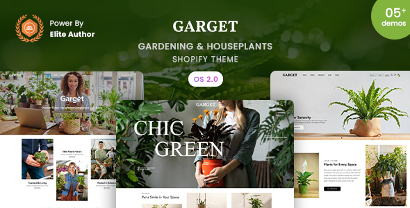 Garget – Gardening Houseplants Store Shopify 2.0 Theme
