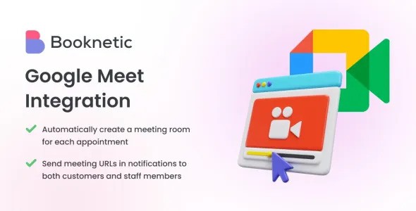 Google Meet integration for Booknetic