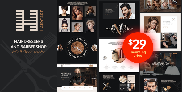 Haires – Hair Salon and Hairdresser WordPress Theme
