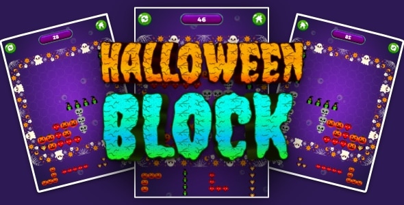 Halloween Block – Cross Platform Puzzle Game