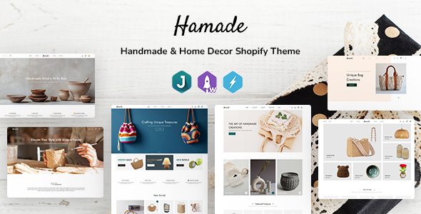 Hamade – Handicraft Home Decor Shopify Theme