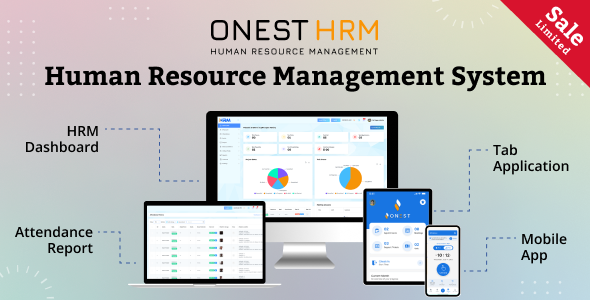 HRM Solution Web  App Bundle | Attendance, Staff Tracker, Payroll, Leave