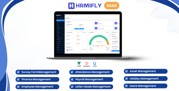 Hrmifly SAAS – Complete Payroll And HR Management System (HRM)