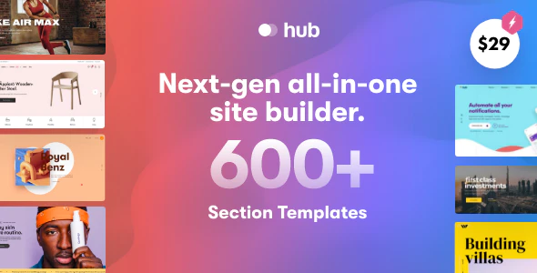 Hub – Responsive Multi-Purpose WordPress Theme