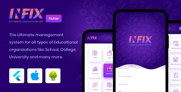 InfixEdu – Open Source Flutter for Android  iOS