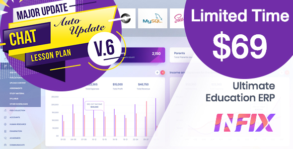 InfixEdu School – School Management System Software