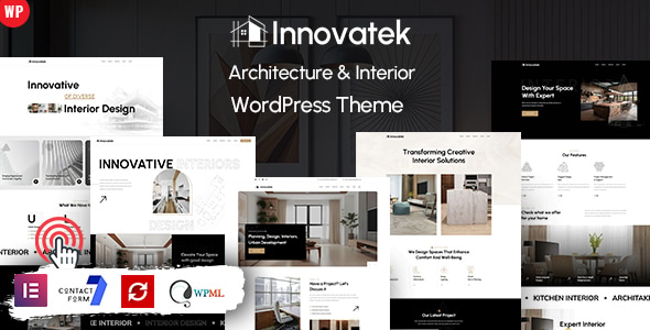 Innovatek – Architecture  Interior WordPress Theme