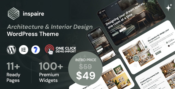 Inspaire – Interior Design WordPress Theme
