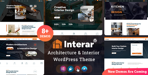 Interar – Interior  Architecture WordPress Theme