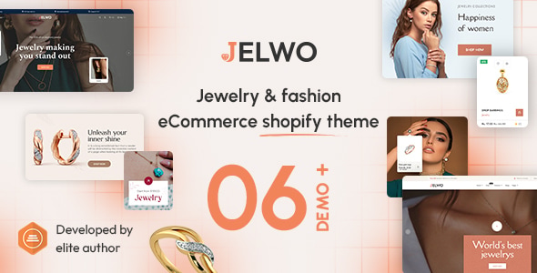 Jelwo – The Jewelry  Fashion eCommerce Shopify Theme