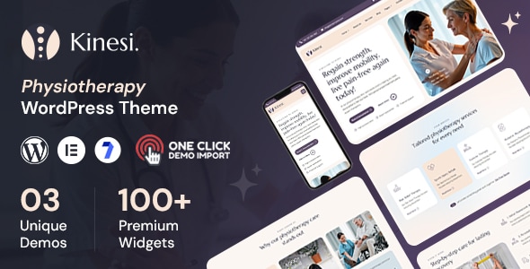 Kinesi – Physiotherapy WordPress Theme