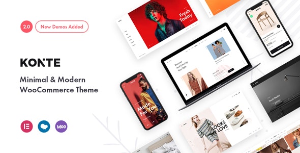 Konte – Minimal Modern WooCommerce WordPress Theme