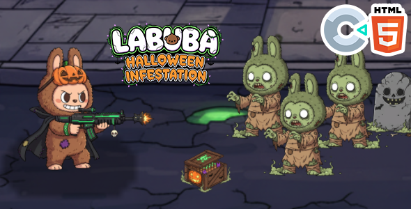 Labuba Halloween Infestation – HTML5 Game – Construct 3