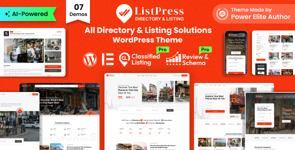 ListPress – Directory  Listing WordPress Theme