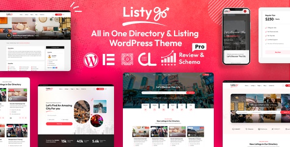 Listygo – Directory  Listing WordPress Theme