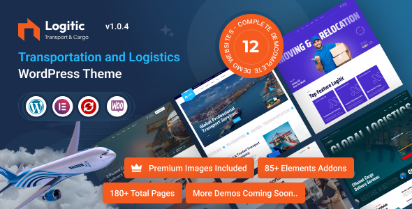 Logitic – Transportation  Logistics WordPress Theme