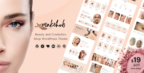 Makehub – Beauty  Cosmetics WordPress Theme