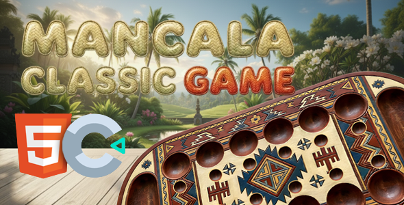 Mancala Classic Game(Game HTML5 – Construct 3)