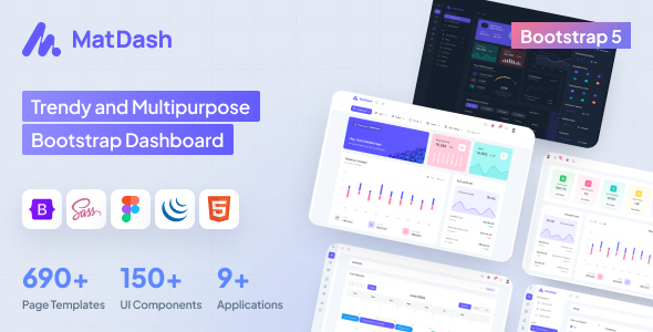 MatDash – Bootstrap Admin Template