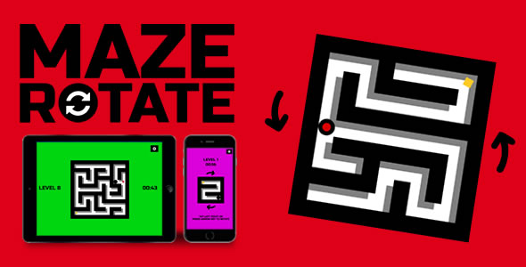 Maze Rotate – HTML5 Game