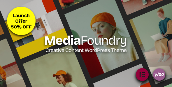 MediaFoundry – Creative Production Studio Theme