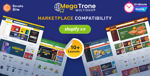 MegaTrone – Shopify 2.0 Multi-Purpose Responsive Theme