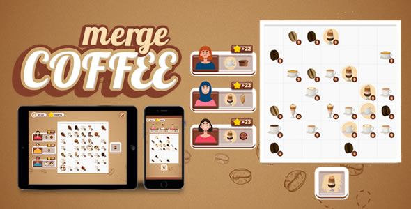 Merge Coffee – HTML5 Game