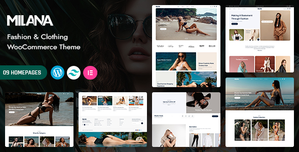 Milana – Fashion  Clothing Store WooCommerce WordPress Theme