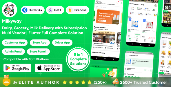 Milkyway – Multi-Vendor Milk Subscription App | Daily Milk  Grocery Delivery App | Full Solution