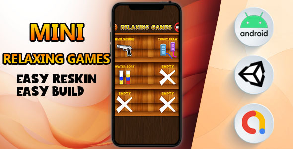 Mini Relaxing Games – (Unity – Admob)