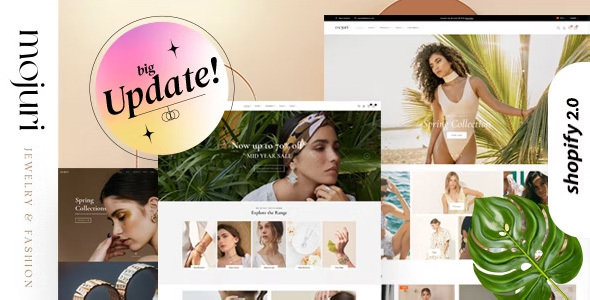 Mojuri – Jewelry  Fashion Store Shopify Theme