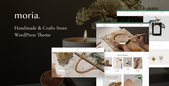Moria – Handmade  Crafts Store WordPress Theme