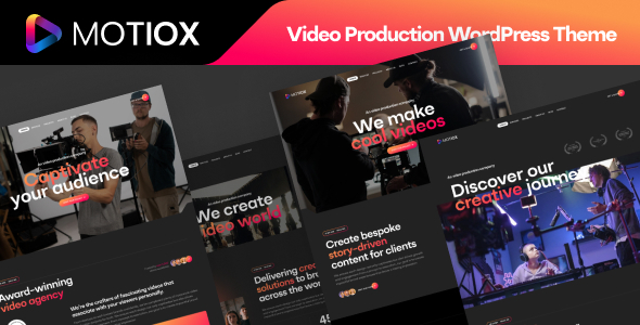 Motiox – Video Production WordPress Theme