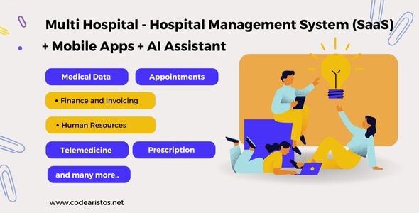 Multi Hospital – SaaS – AI Treatment  Prescription Generation – Complete Hospital Management System