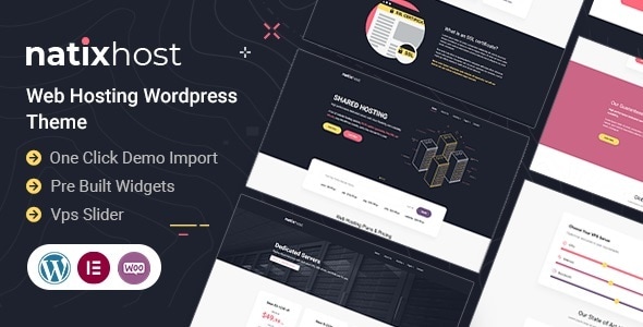 Natix – Web Hosting WordPress  WHMCS Theme