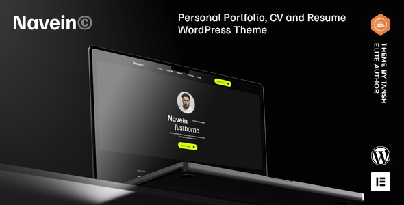Navein – Personal Portfolio WordPress Theme