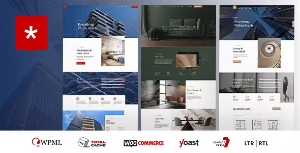 Nestin – Real Estate  Single Property WordPress Theme