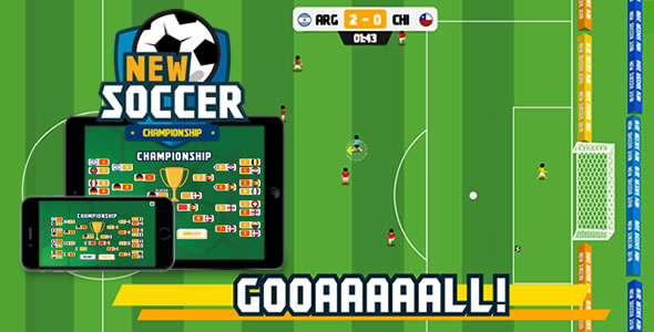 New Soccer – HTML5 Game