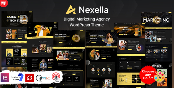 Nexella – Digital Marketing WordPress