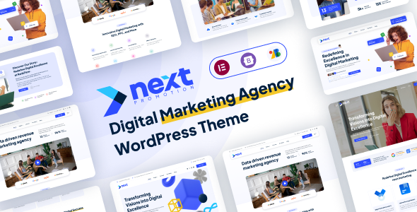 NextPro – SaaS  Software Marketing WordPress Theme