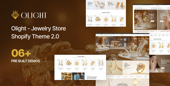 Olight – Jewelry Store Shopify Theme OS 2.0