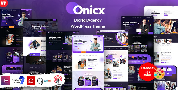 Onicx – Digital Agency WordPress