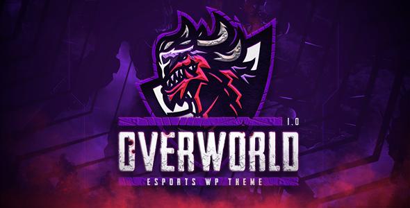 Overworld – eSports and Gaming WordPress Theme