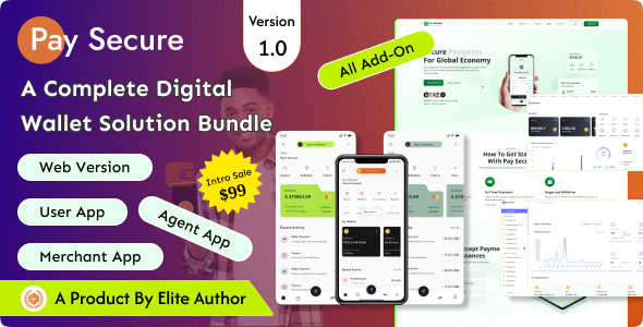 Pay Secure – Digital Wallet Solution Bundle