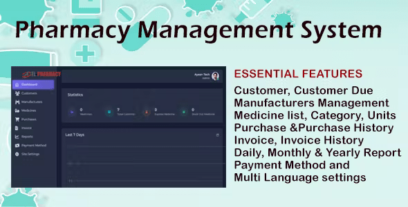 Pharmacy Management Software -PWA