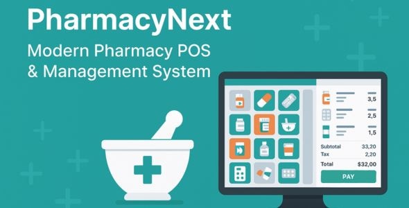PharmacyNext – Modern Pharmacy POS  Management System
