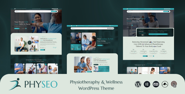 Physeo – Physiotherapy  Wellness WordPress Theme